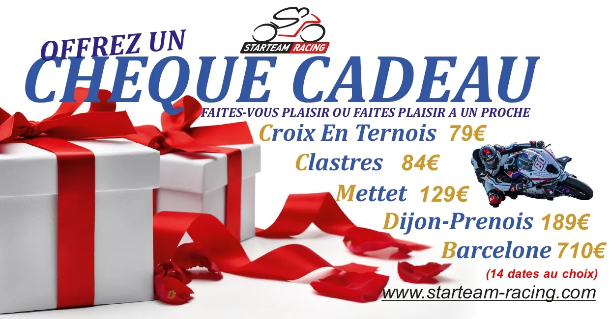 CHÈQUE CADEAU STRacing 2024