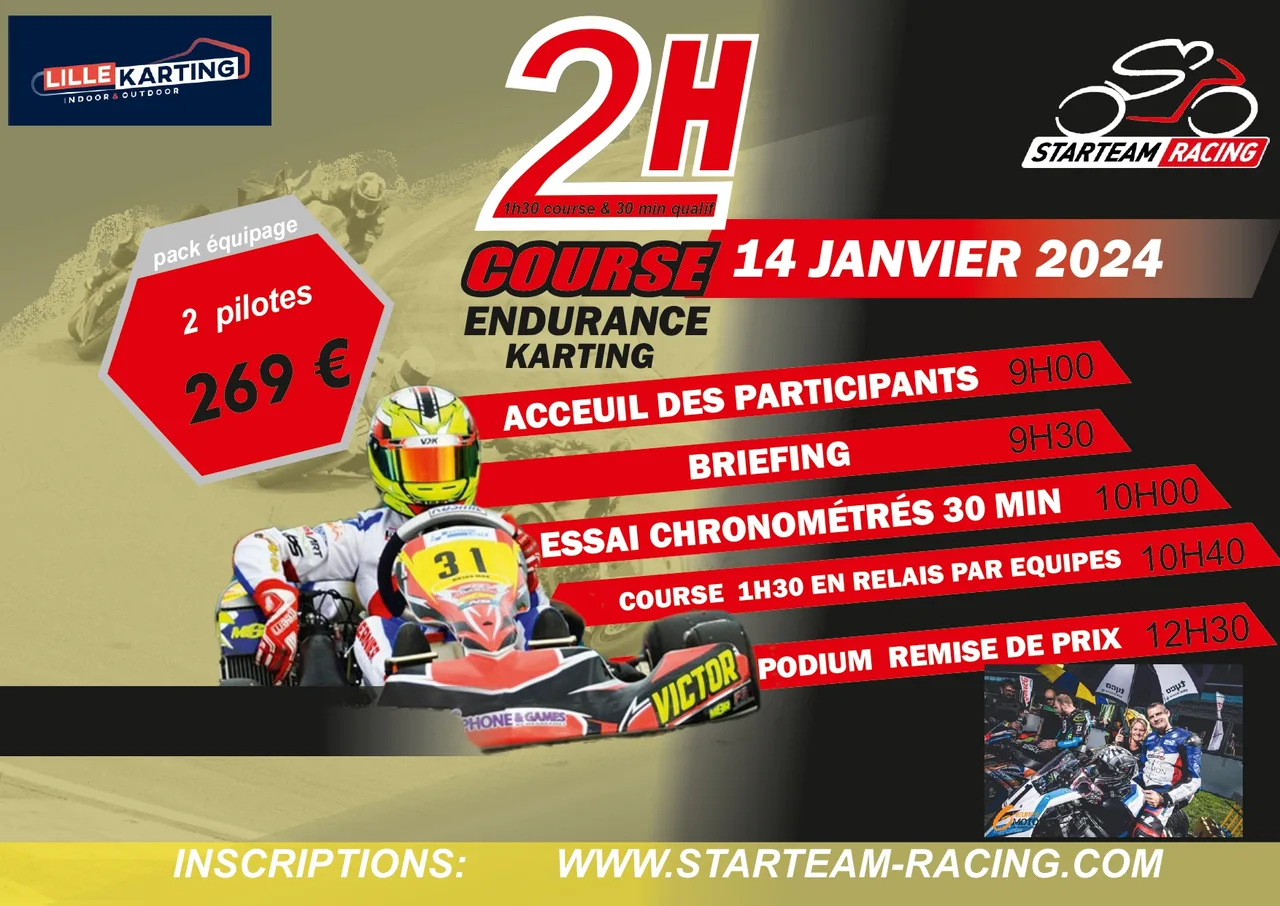 Endurance Karting 2 Heures Type le Mans