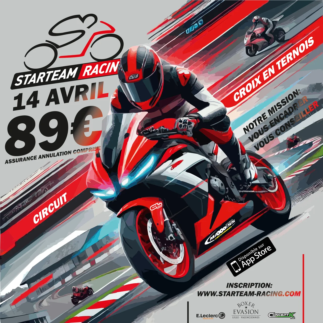 🚀 Première date de la saison : Roulage à Croix-en-Ternois le 14 avril ! 🏍️🔥