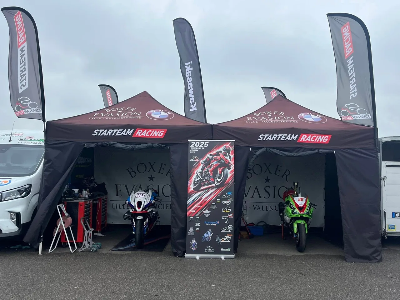 Première manche à Croix-en-Ternois : Nos pilotes dans le feu de l’action !