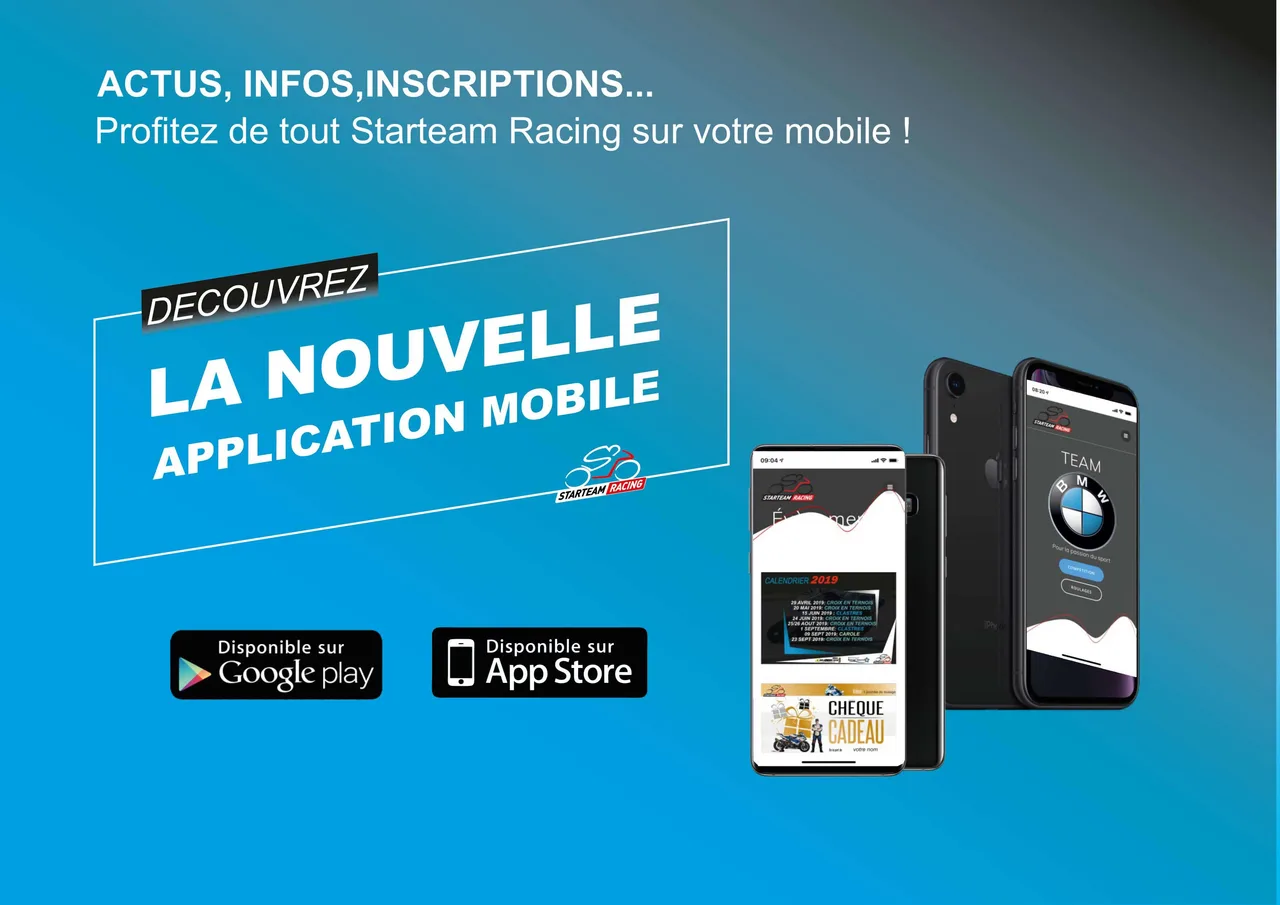 Starteam Racing L'application!