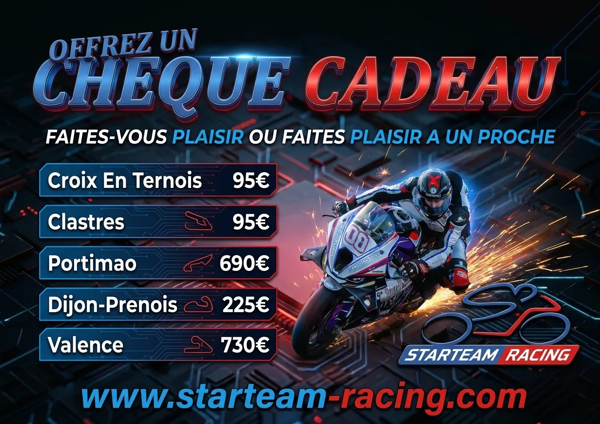 Chèque cadeau Roulage Saison 2026