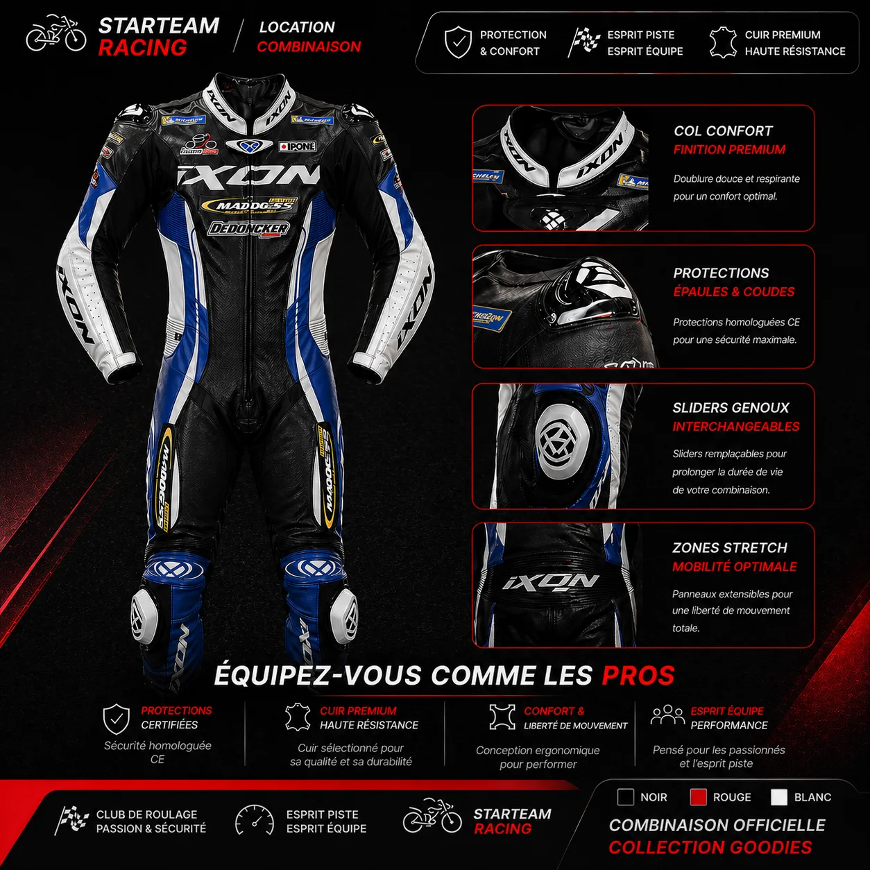 Location Combinaison cuir